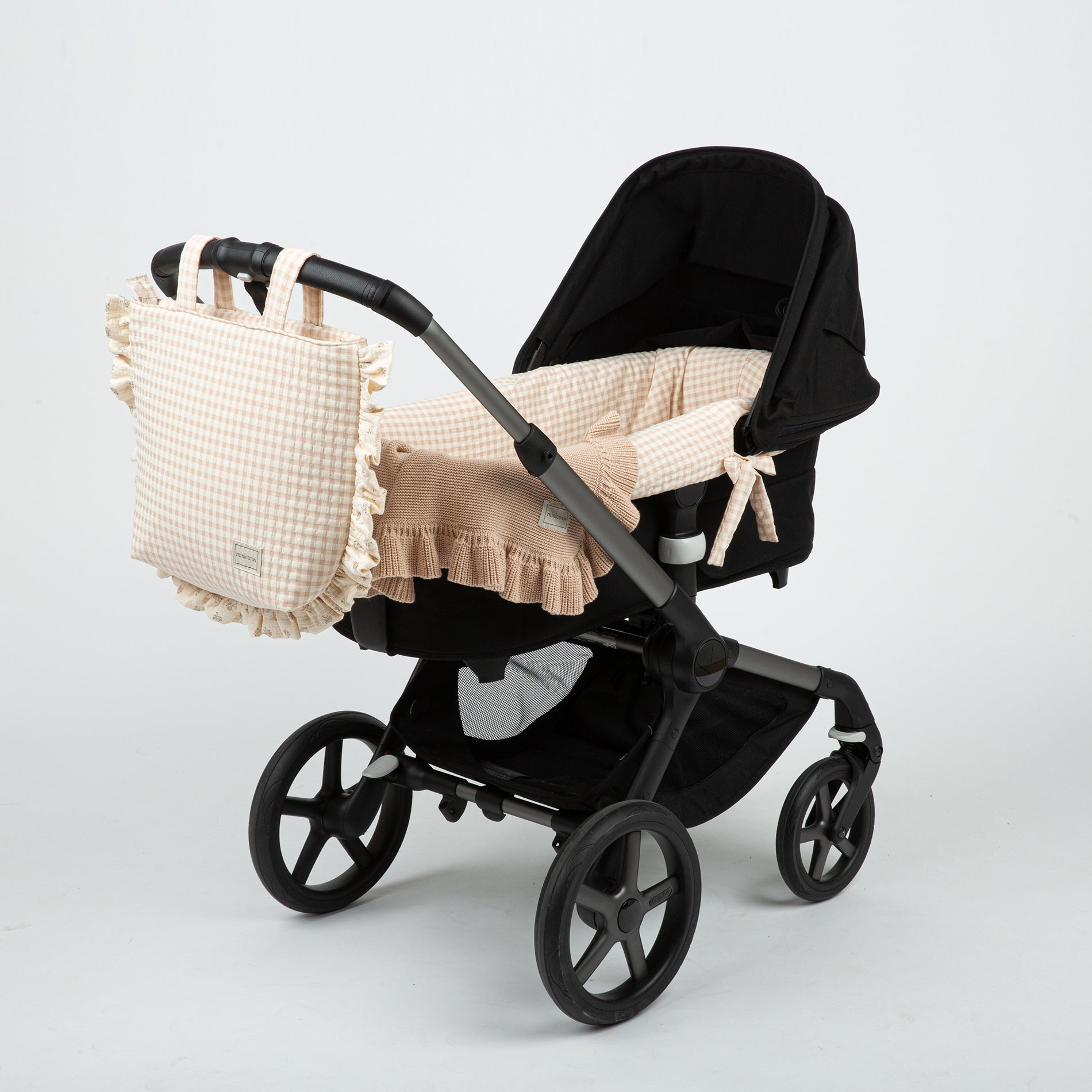 Funda Bugaboo Vichy Rose - Minicoton