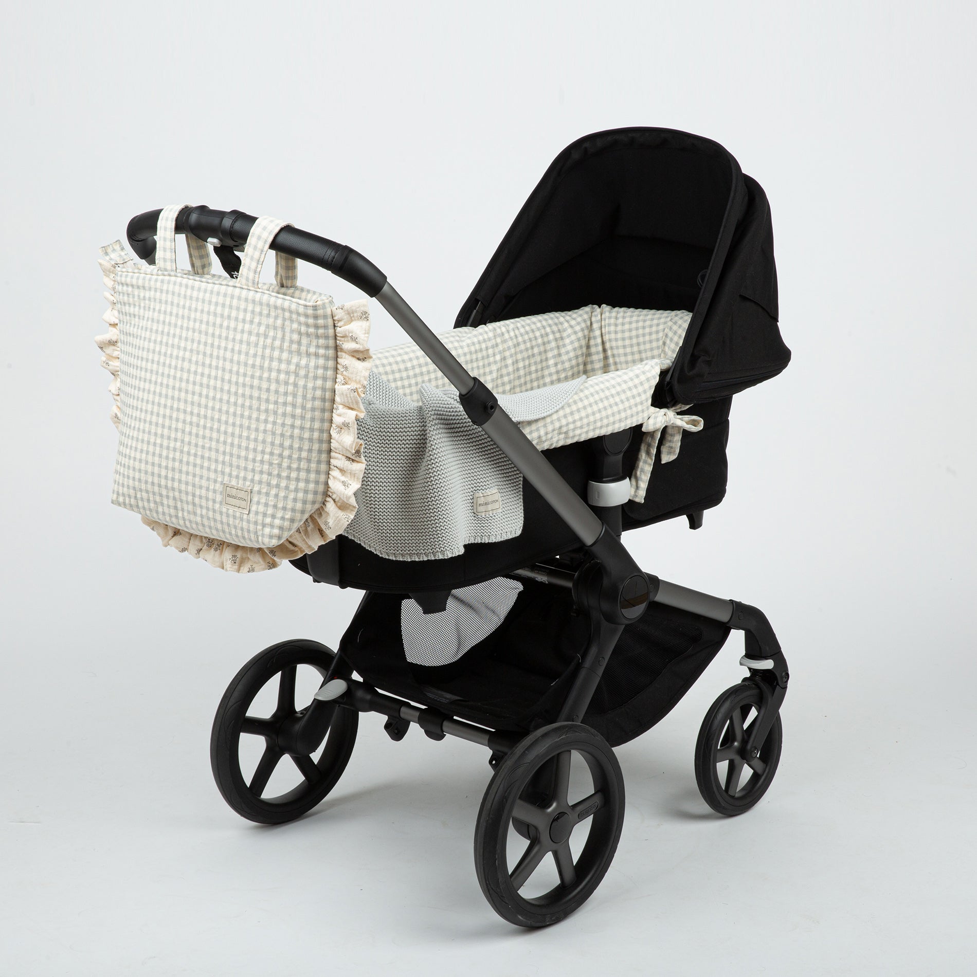 Funda Bugaboo Vichy Blue - Minicoton