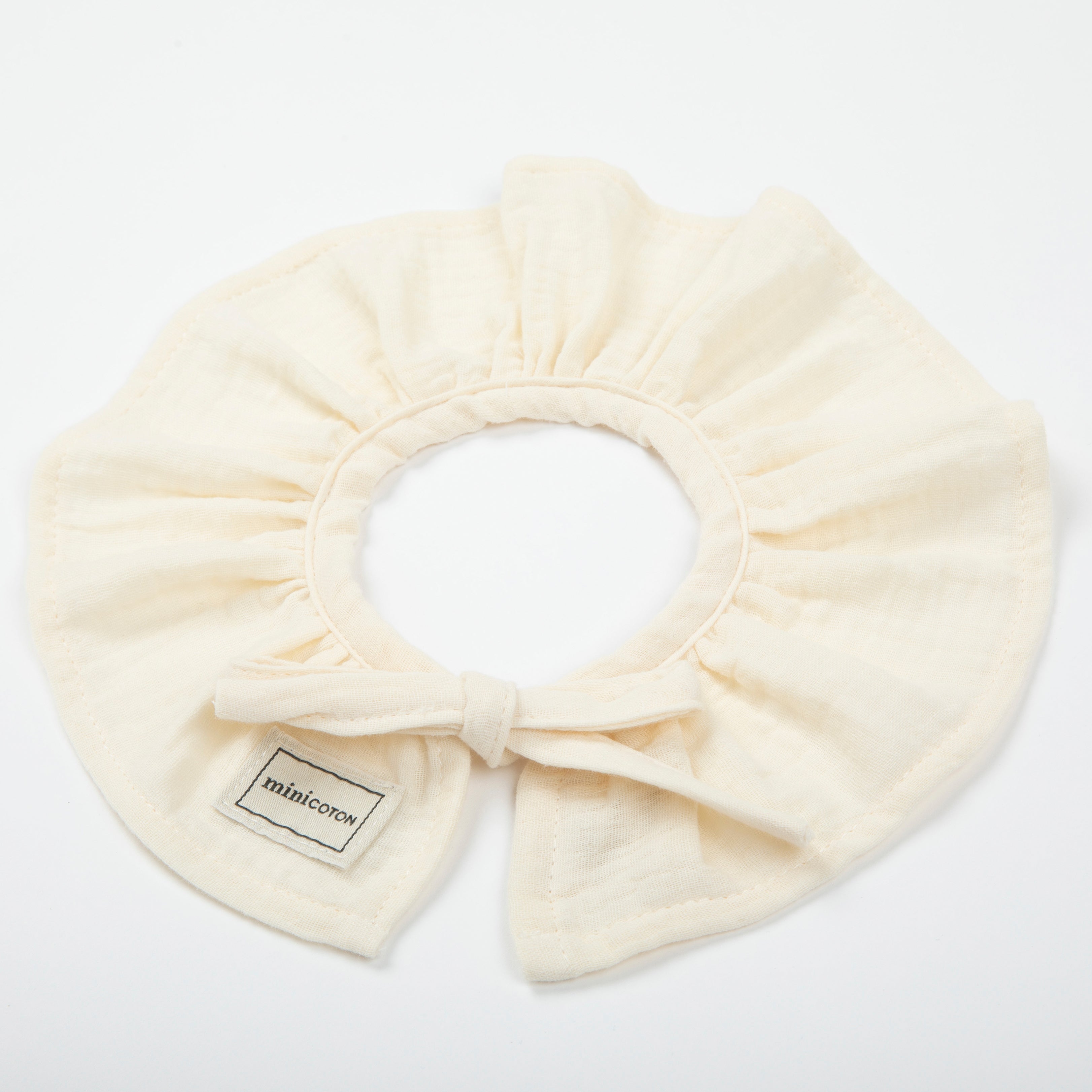 Cuello Volante Crudo - Minicoton