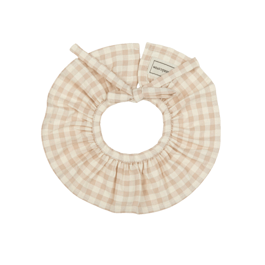 Cuello Volante Vichy Rose - Minicoton