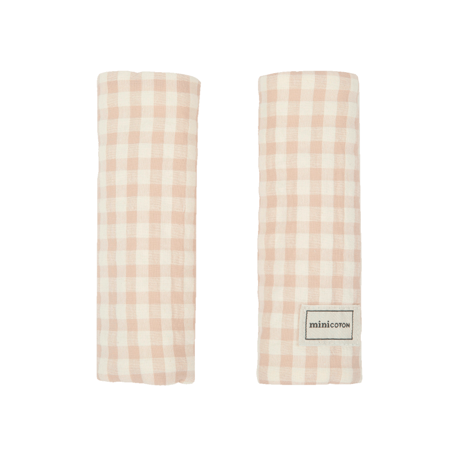 Protector Tirantes Vichy Rose - Minicoton
