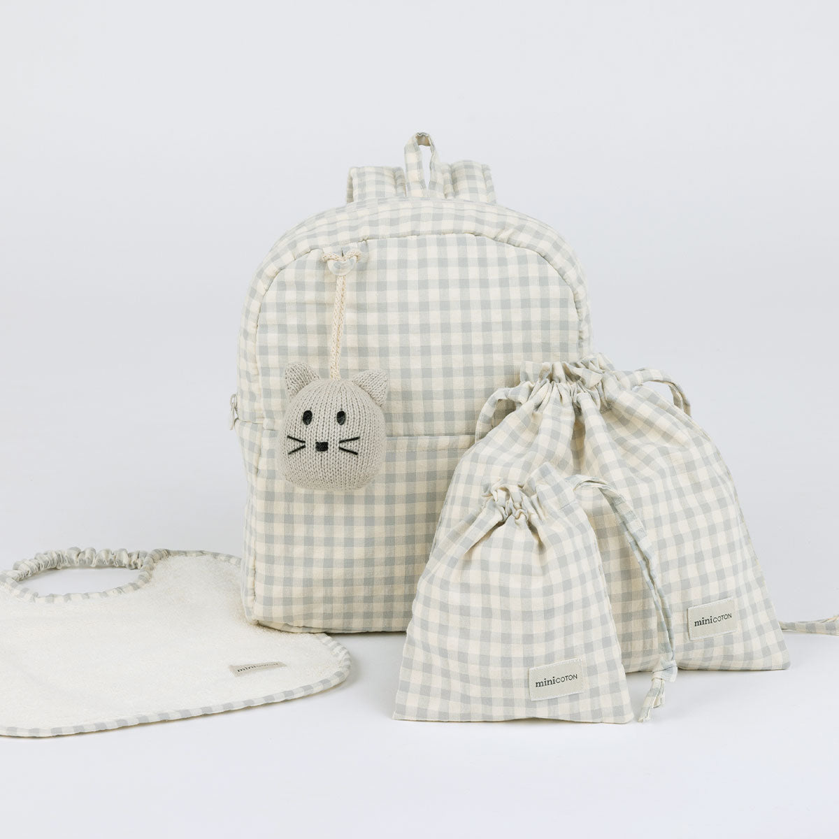Bata Vichy Blue - Minicoton