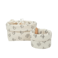 Pack Organizador Cambiador Rabbit Ecru - Minicoton