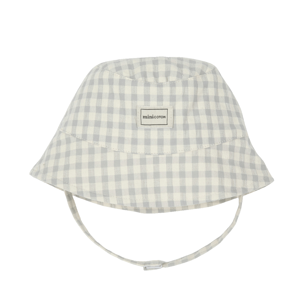 Gorrito Vichy Blue - Minicoton