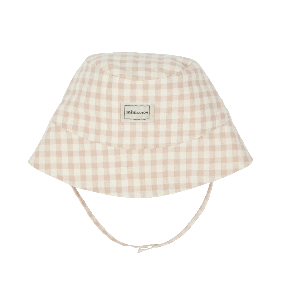 Gorrito Vichy Rose - Minicoton