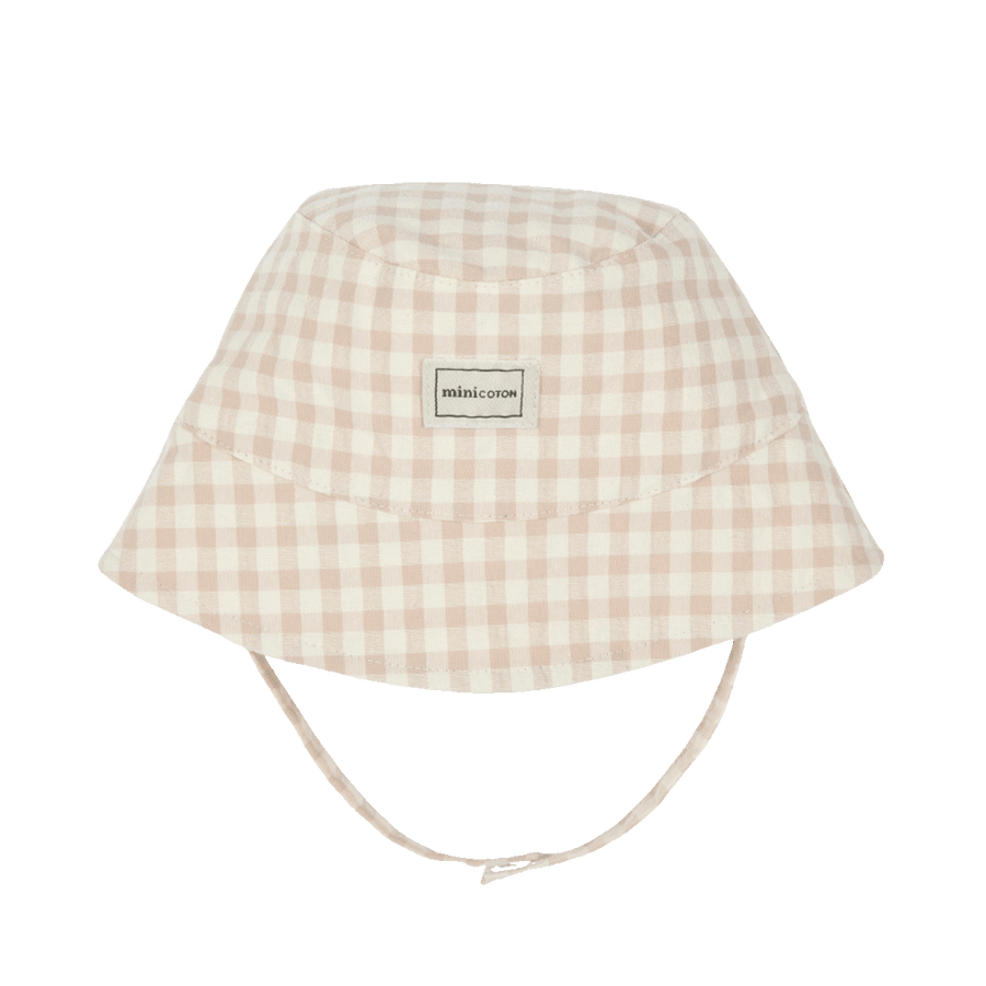 Gorrito Vichy Rose - Minicoton
