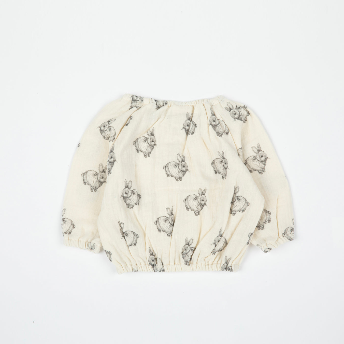 Blusa Rabbit Ecru - Minicoton