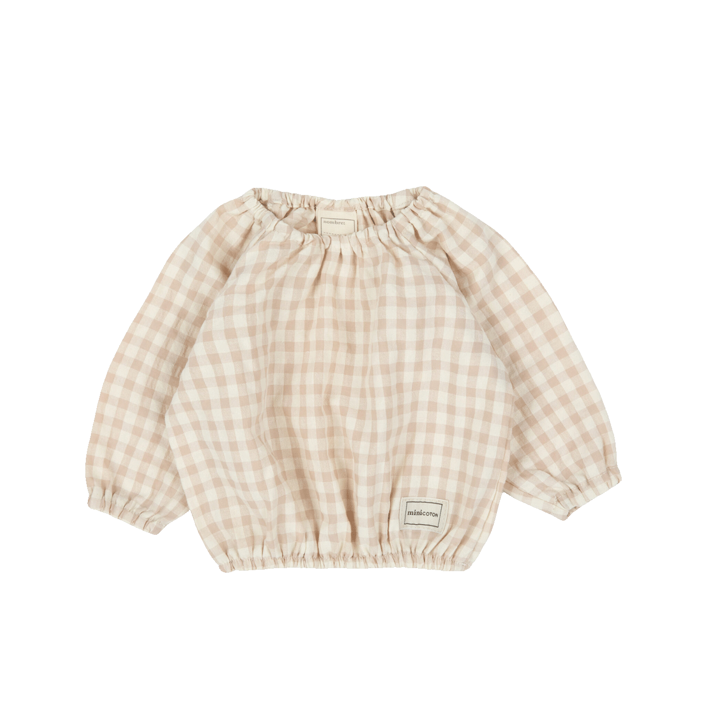 Blusa Vichy Rose - Minicoton