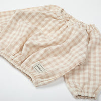 Blusa Vichy Rose - Minicoton
