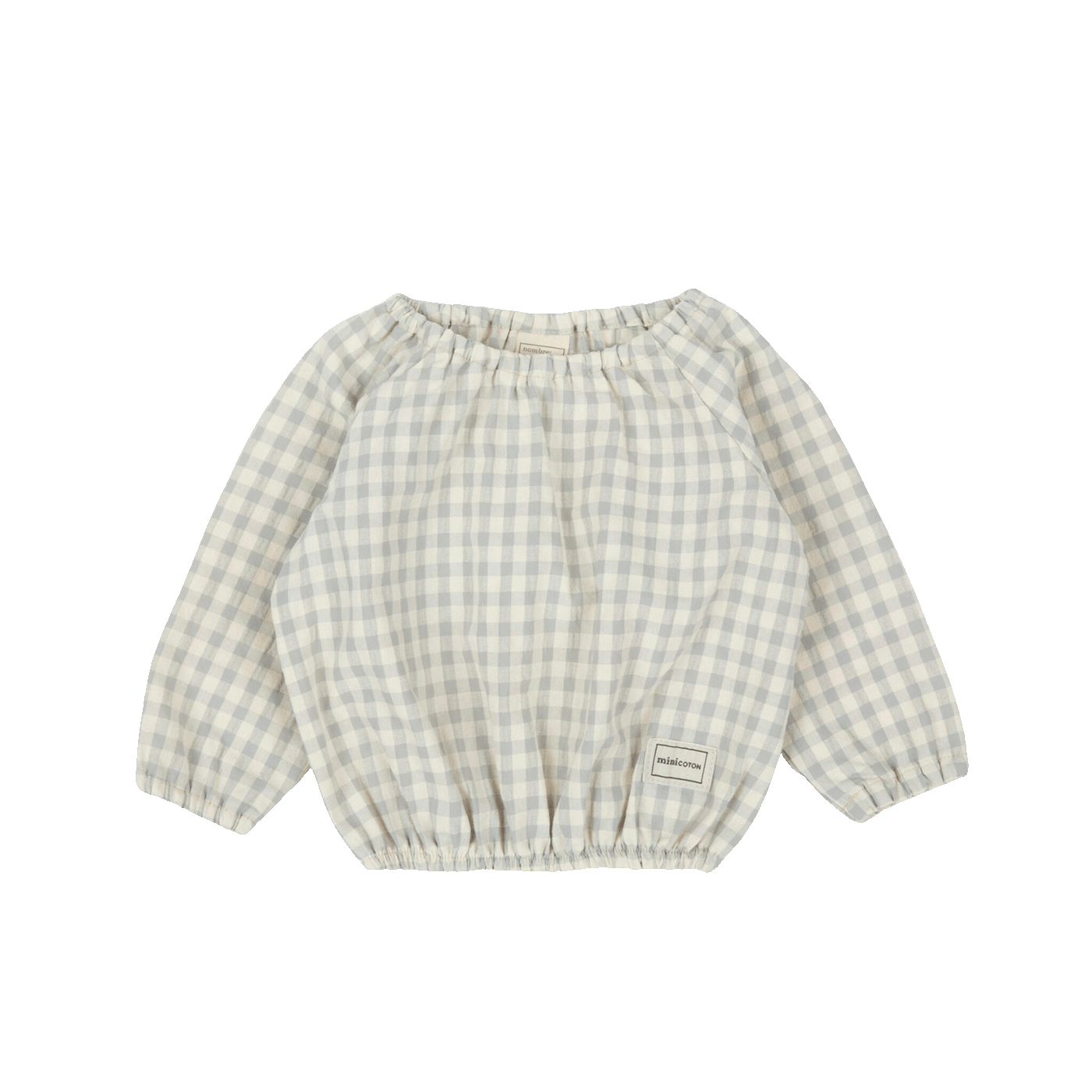 Blusa Vichy Blue - Minicoton