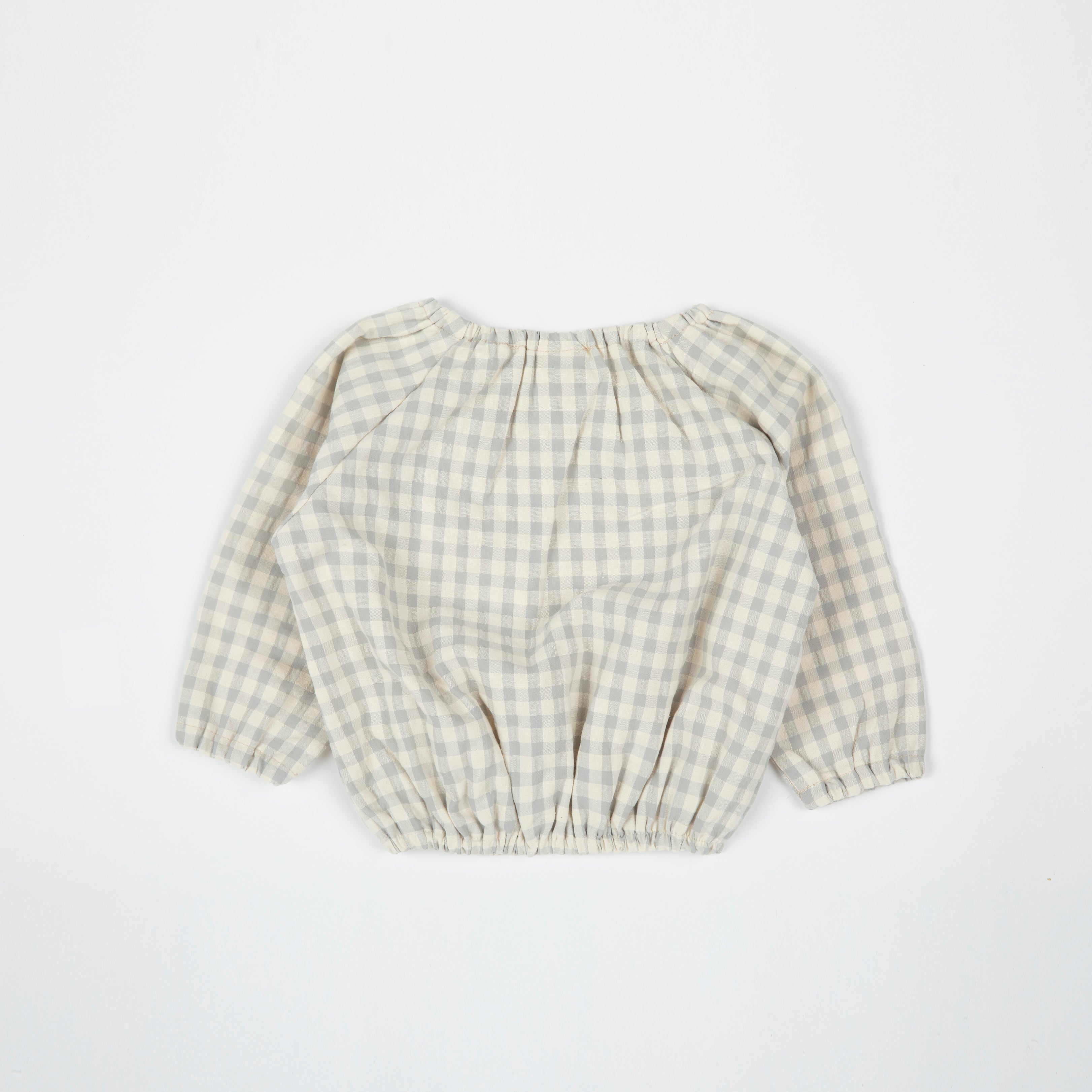Blusa Vichy Blue - Minicoton