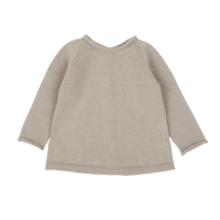 Top Basic Knit Beige - Minicoton