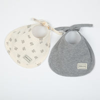 Pack Baberos Blossom Blue - Minicoton