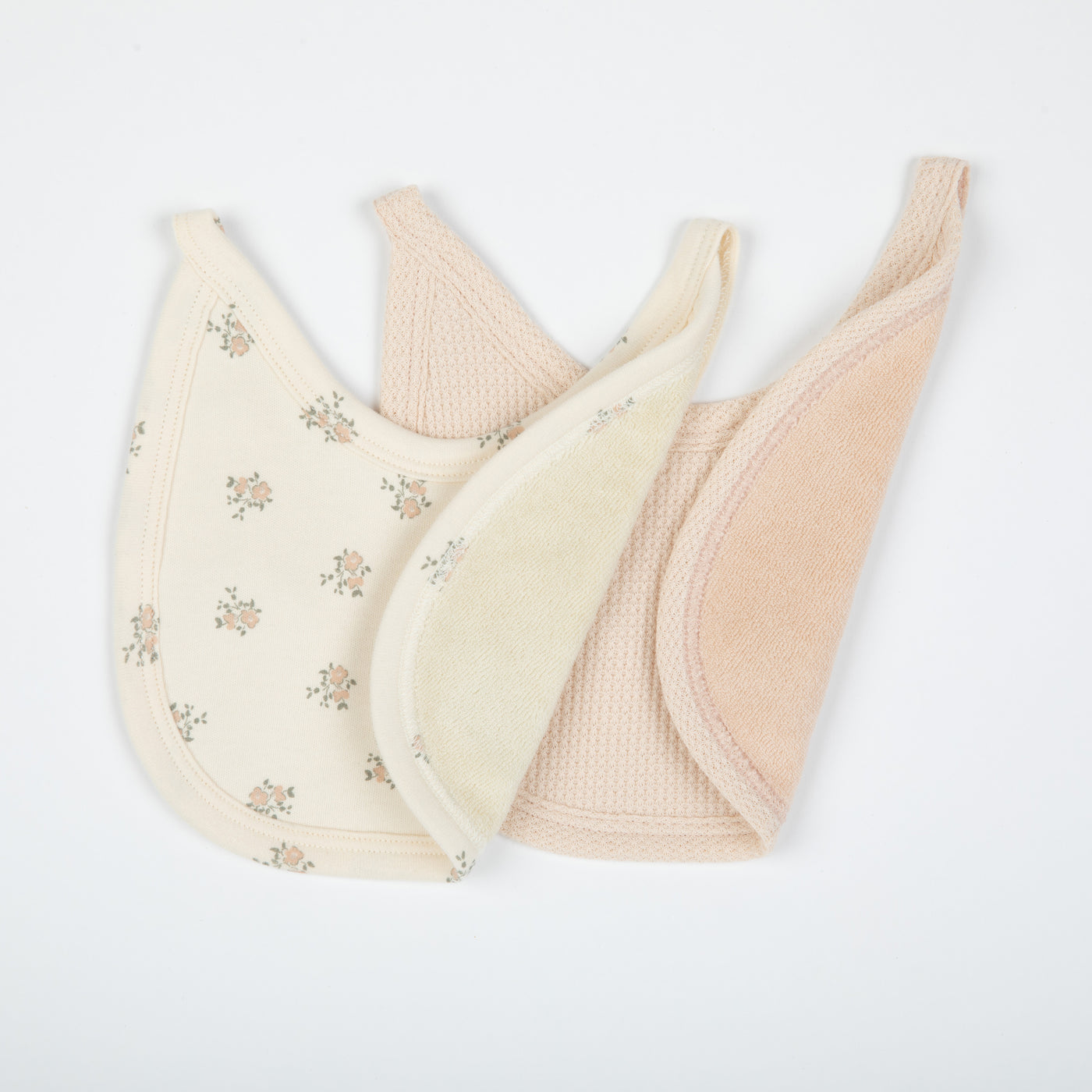 Pack Baberos Blossom Rose - Minicoton
