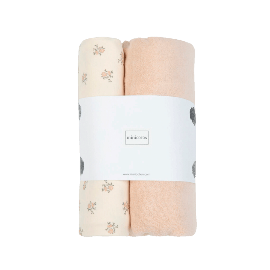 Pack Funda Cambiador Blossom Rose - Minicoton