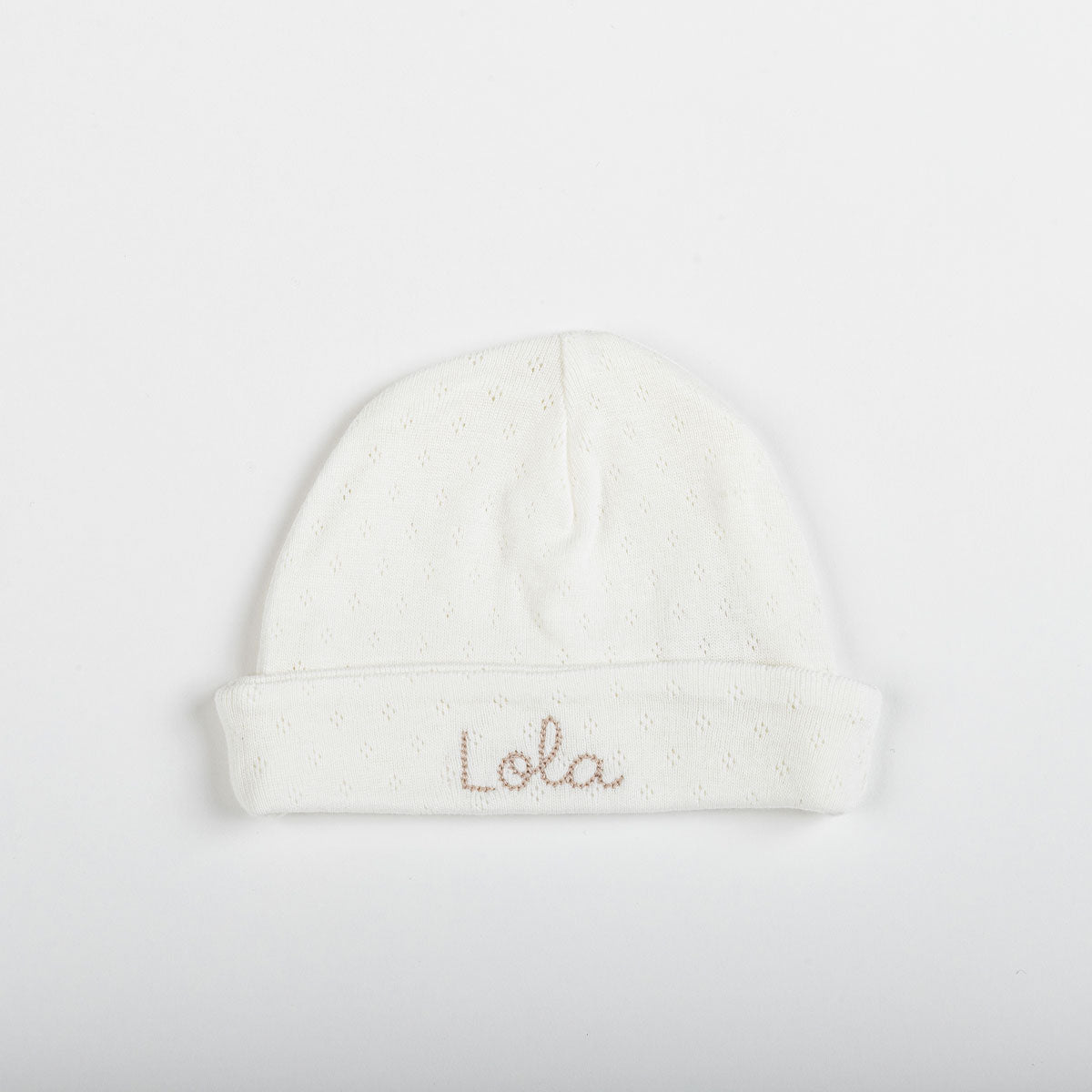 Gorro Holey Blanco - Minicoton
