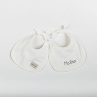 Pack Baberos Holey Blanco - Minicoton