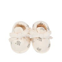 Booties Blossom Blue - Minicoton