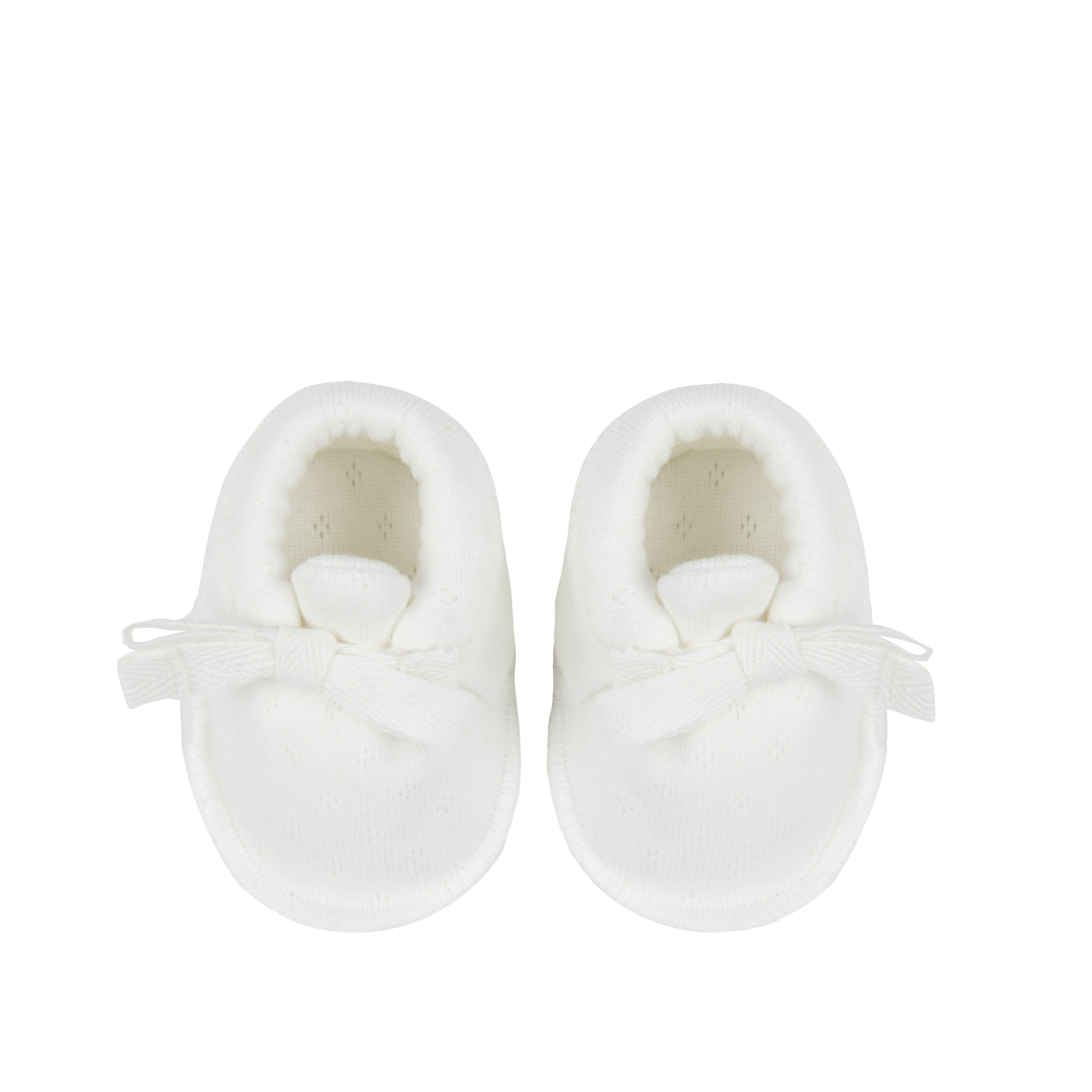 Booties Holey Blanco - Minicoton