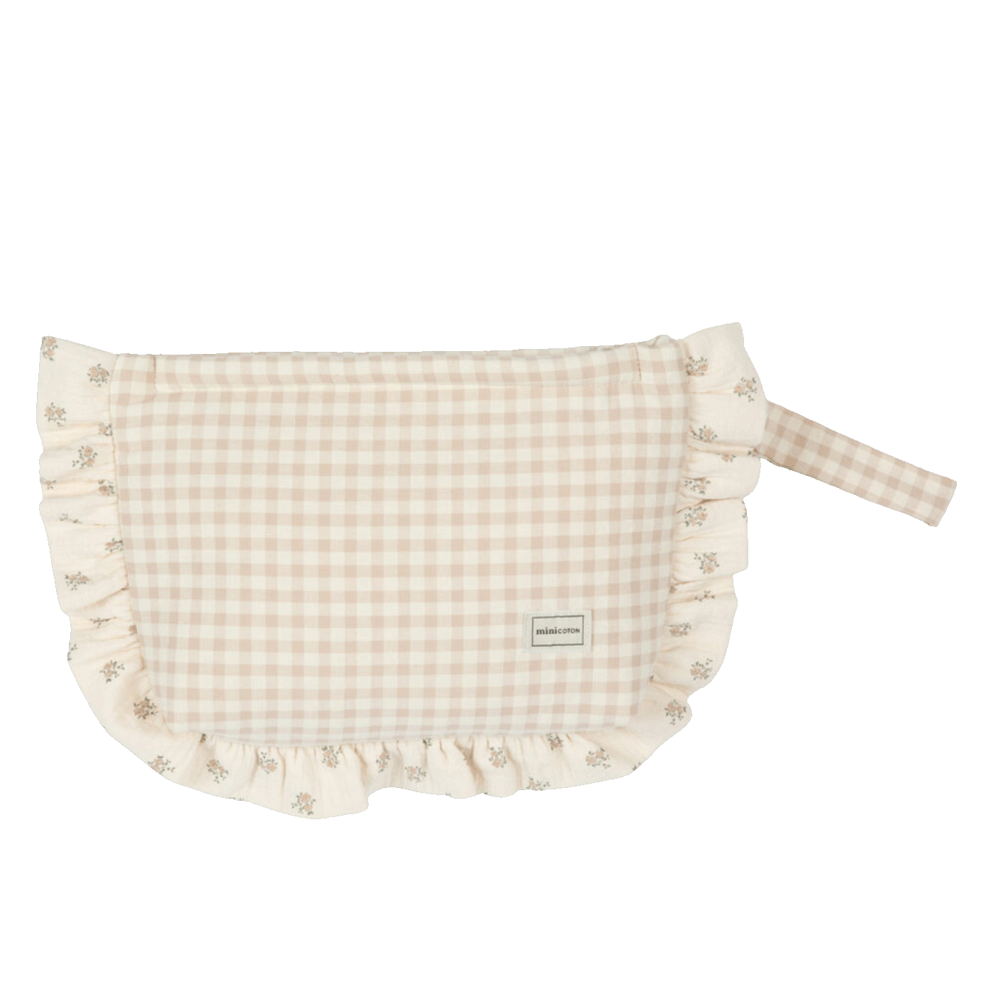 Pouch Vichy Rose / Blossom Rose - Minicoton