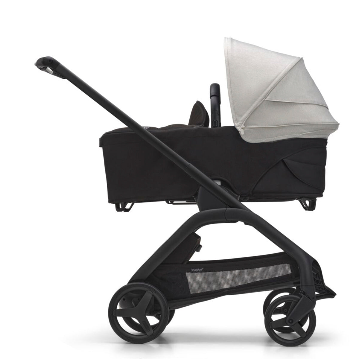 Bugaboo Dragonfly completo Negro/Negro/Blanco Niebla - Minicoton