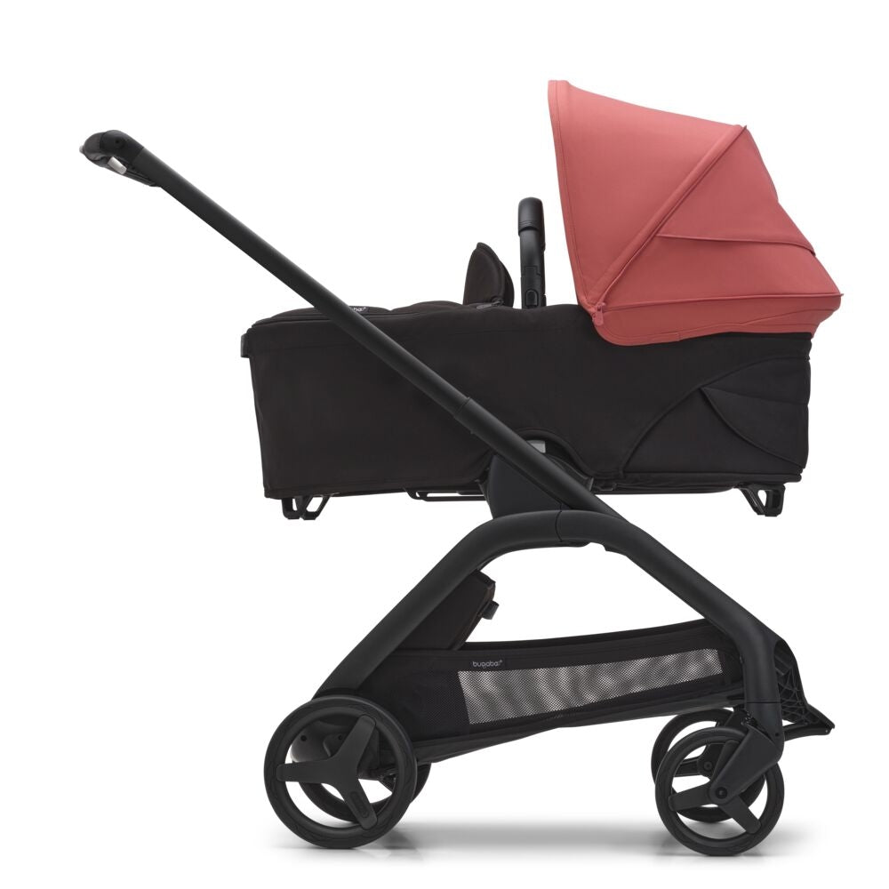 Bugaboo Dragonfly completo Negro/Negro/Rojo Amanecer - Minicoton