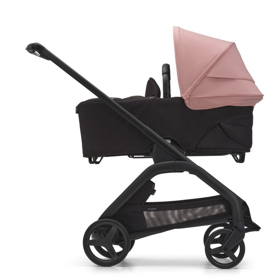 Bugaboo Dragonfly completo Negro/Negro/Rosa Amanecer - Minicoton