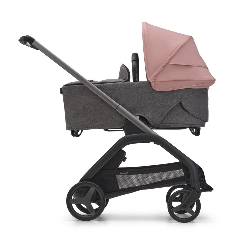 Bugaboo Dragonfly completo Grafito/Gris Melange/Rosa Amanecer - Minicoton