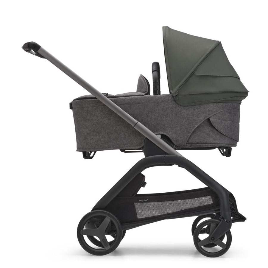 Bugaboo Dragonfly completo Grafito/Gris Melange/Verde Bosque - Minicoton
