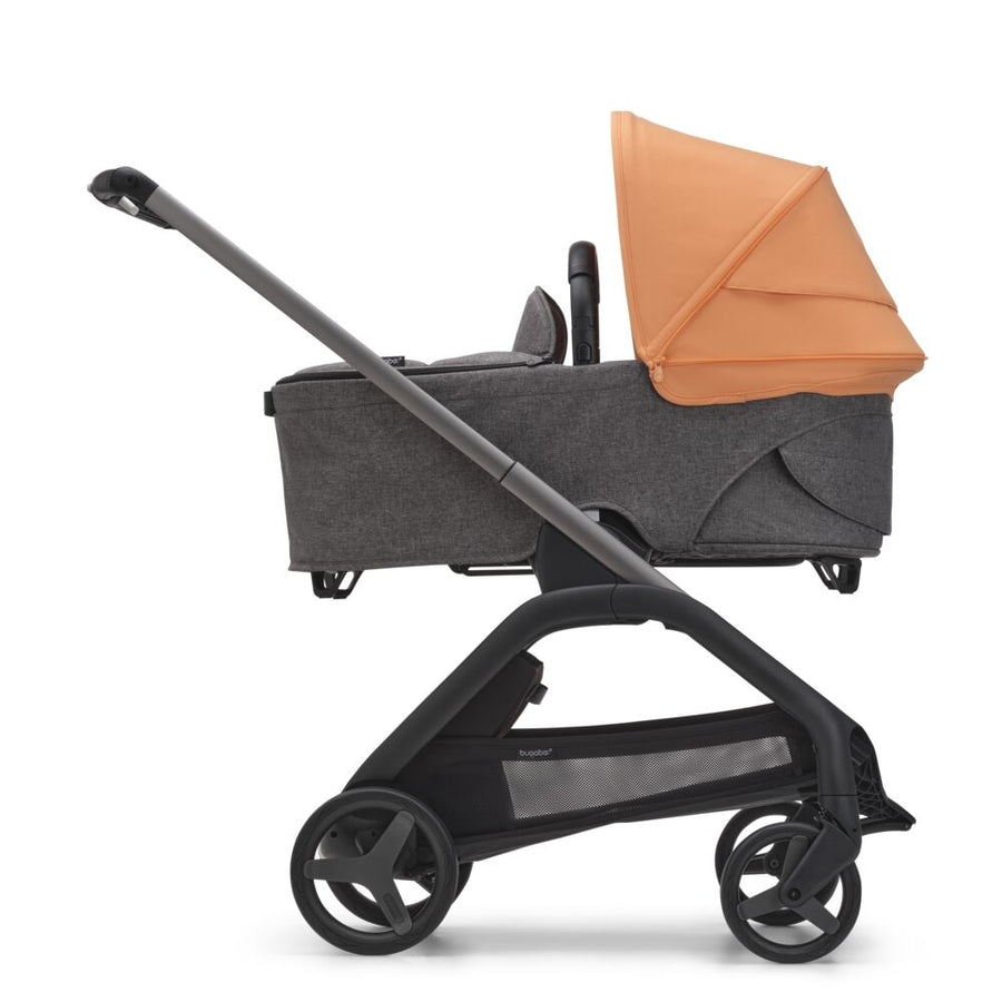 Bugaboo Dragonfly completo Grafito/Gris Melange/Coral Isla - Minicoton