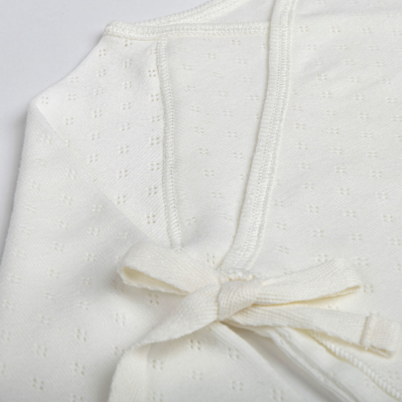 Set Welcome Holey Blanco - Minicoton