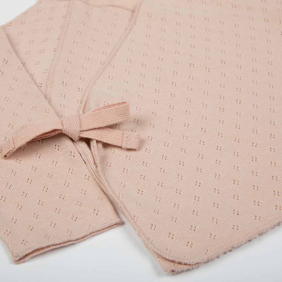 Top Cruzado Holey Rosa - Minicoton
