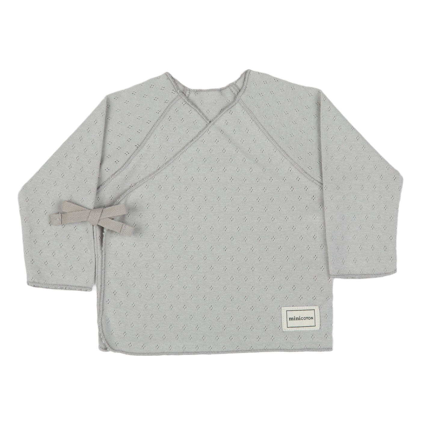 Top Cruzado Holey Nube - Minicoton