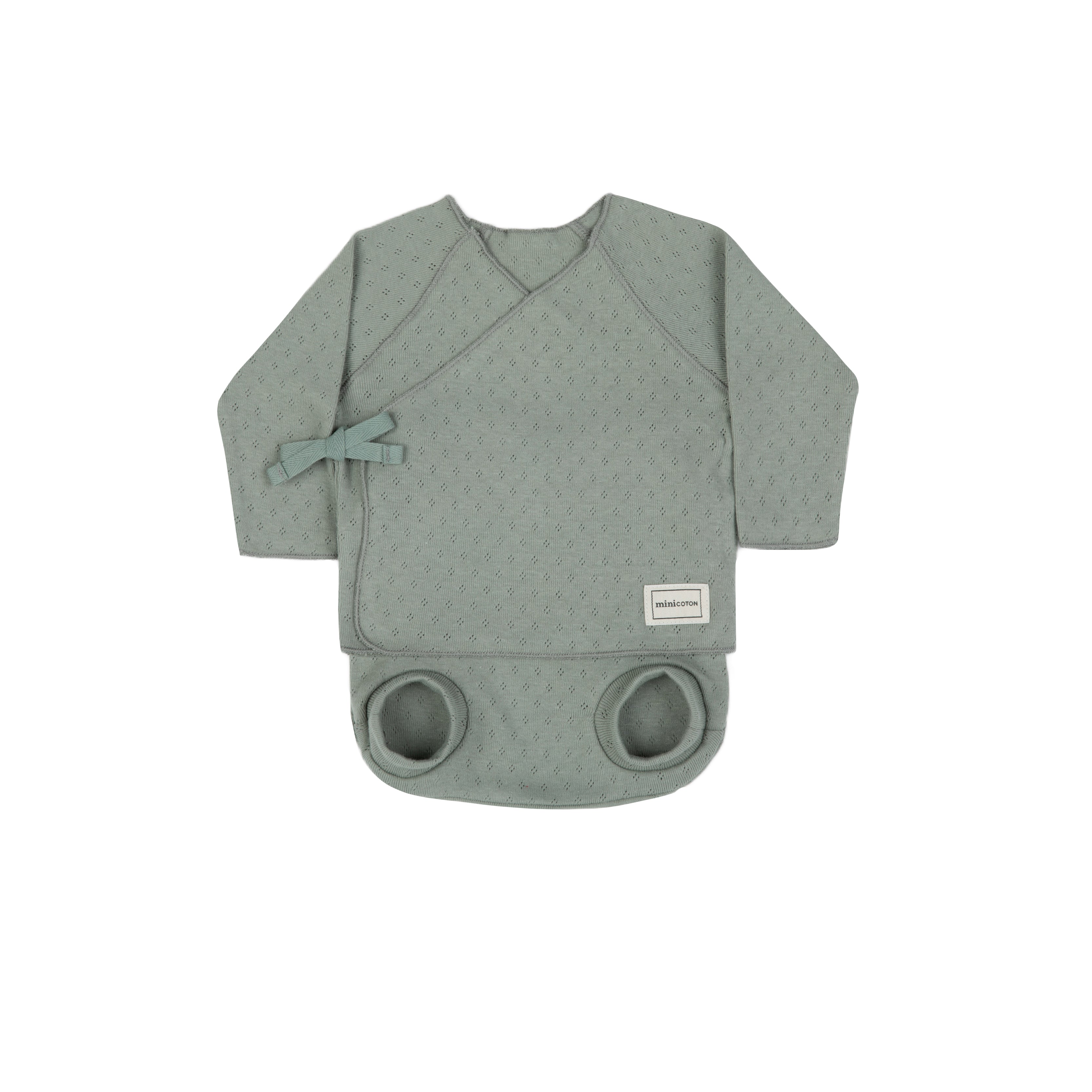 Set Welcome/Culote Holey Musgo - Minicoton