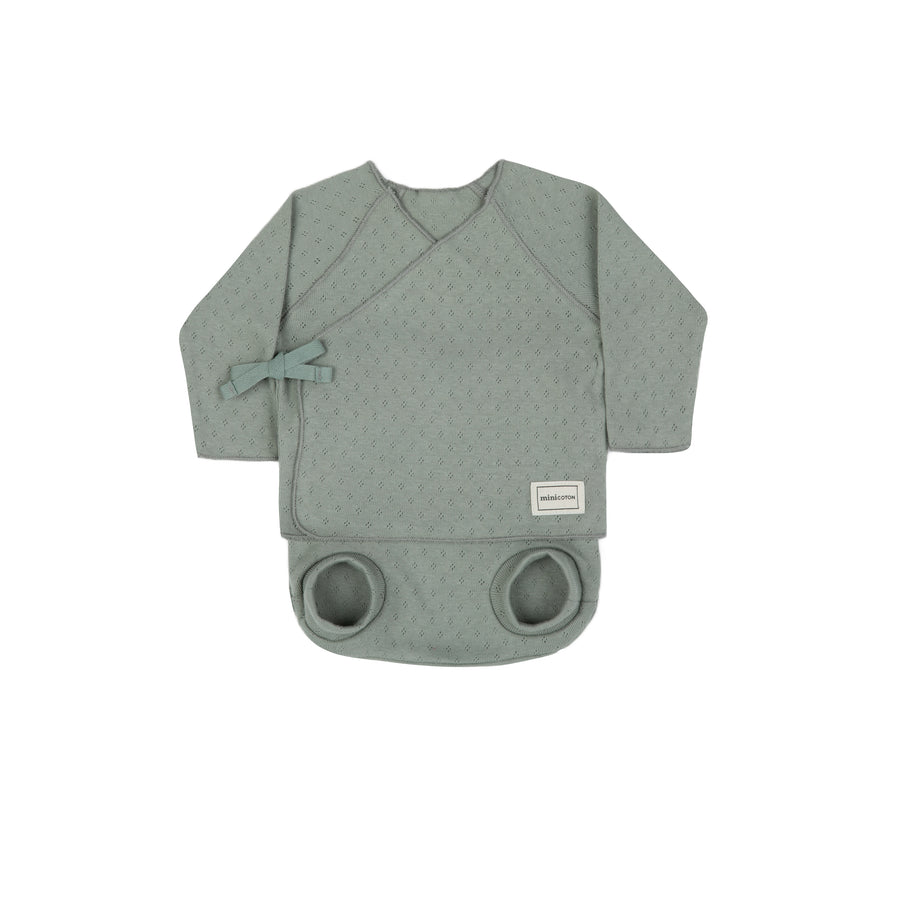 Set Welcome/Culote Holey Musgo - Minicoton