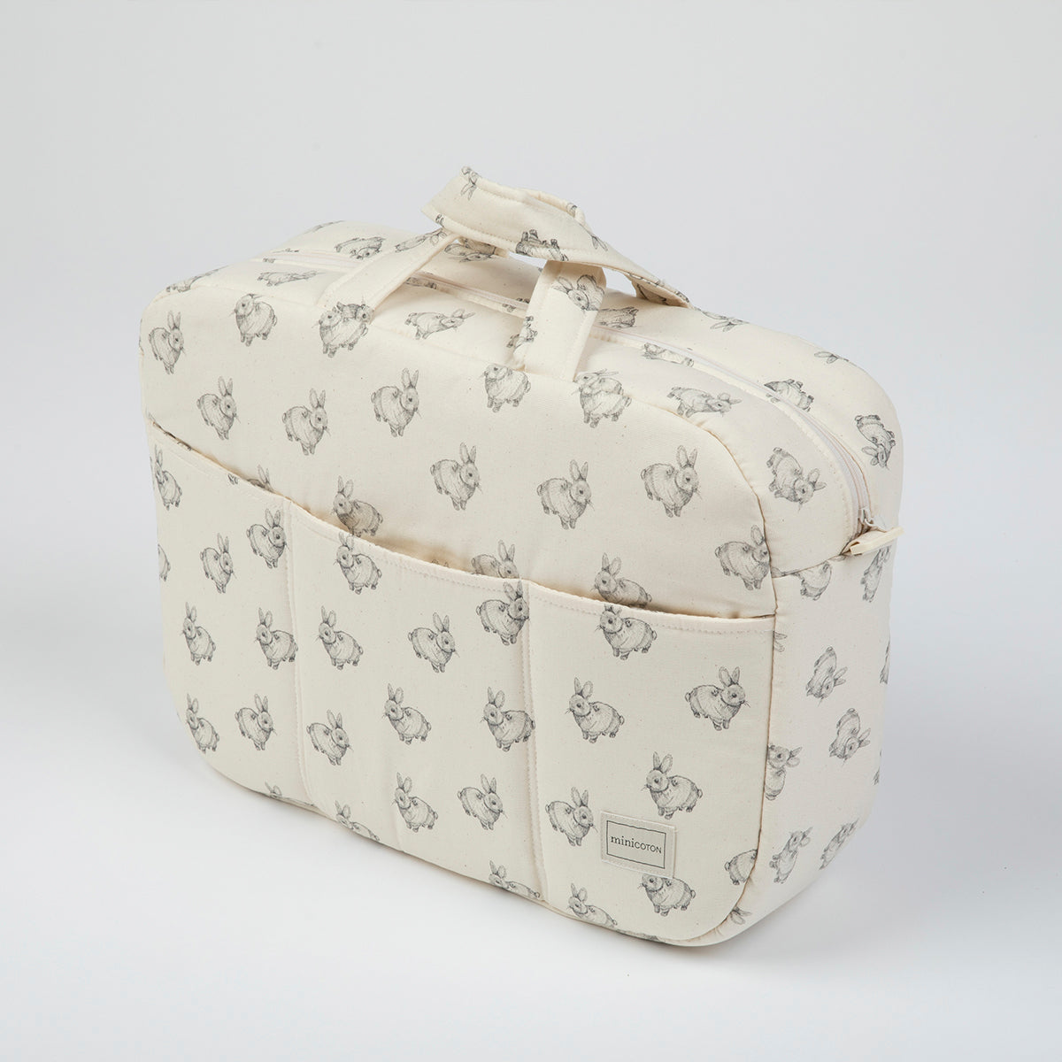 Bolsa Maternidad Rabbit Ecru - Minicoton
