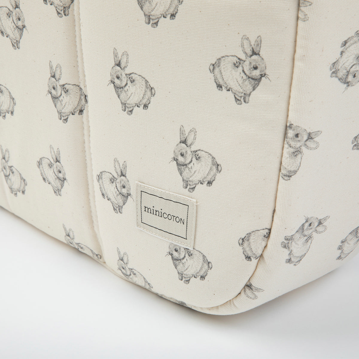 Bolsa Maternidad Rabbit Ecru - Minicoton