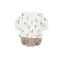 Set Welcome Culote Rabbit Blanco/Beige - Minicoton