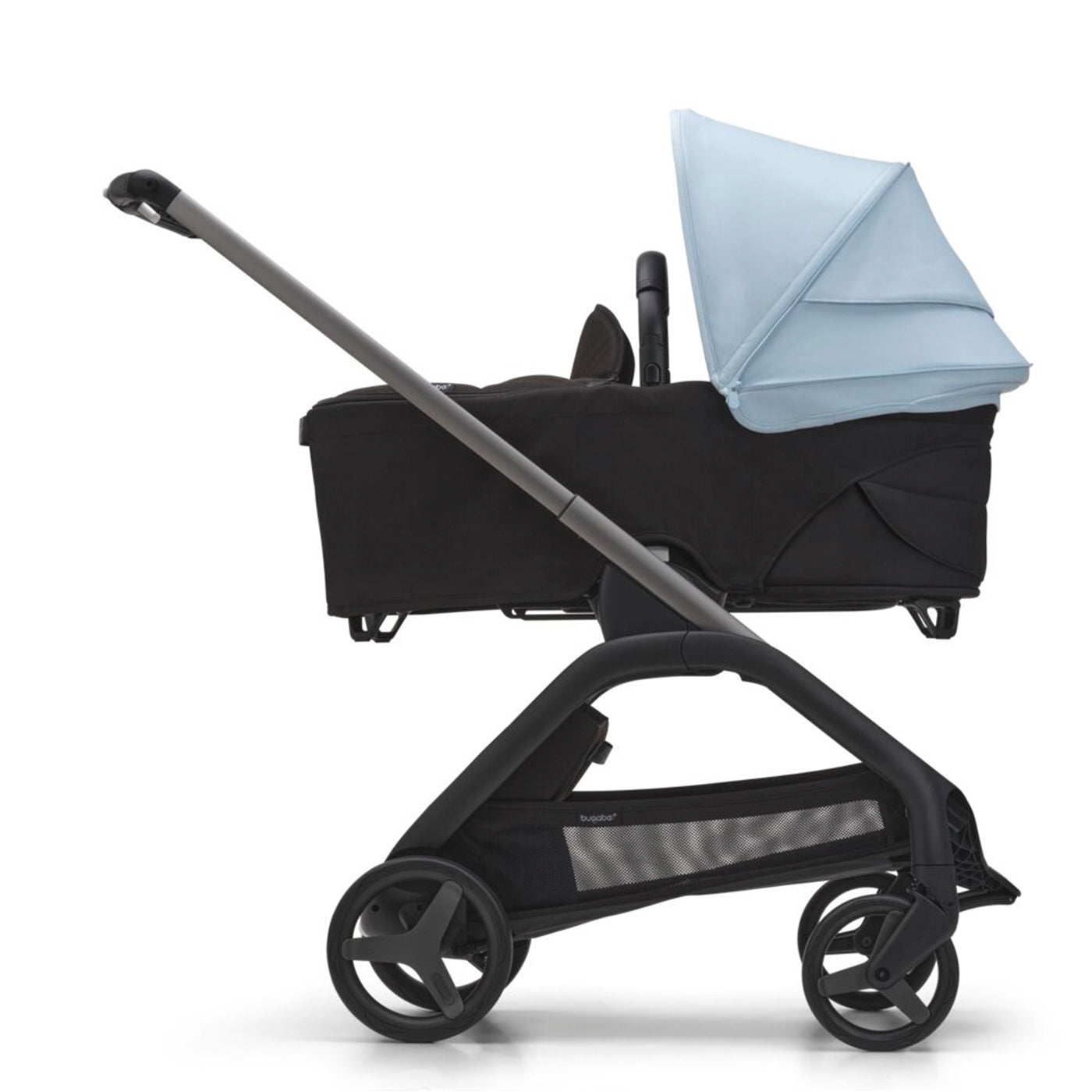 bugaboo dragonfly width Bugaboo Dragonfly complete Graphite/Black/Horizon Blue · Minicoton
