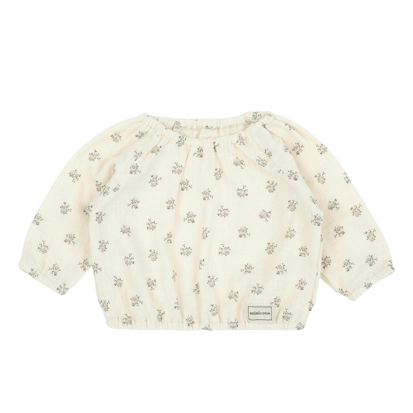 Blusa Blossom Blue - Minicoton