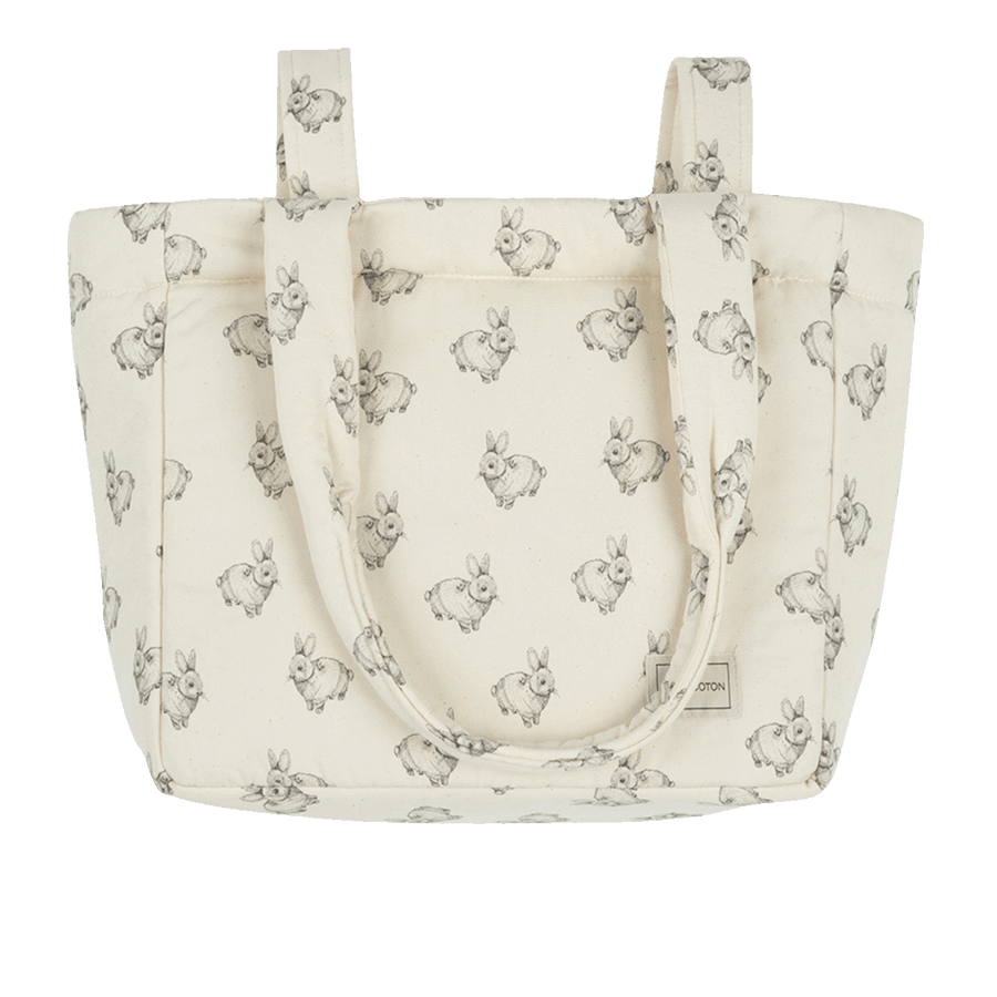 Bolsa Handle Rabbit Ecru - Minicoton