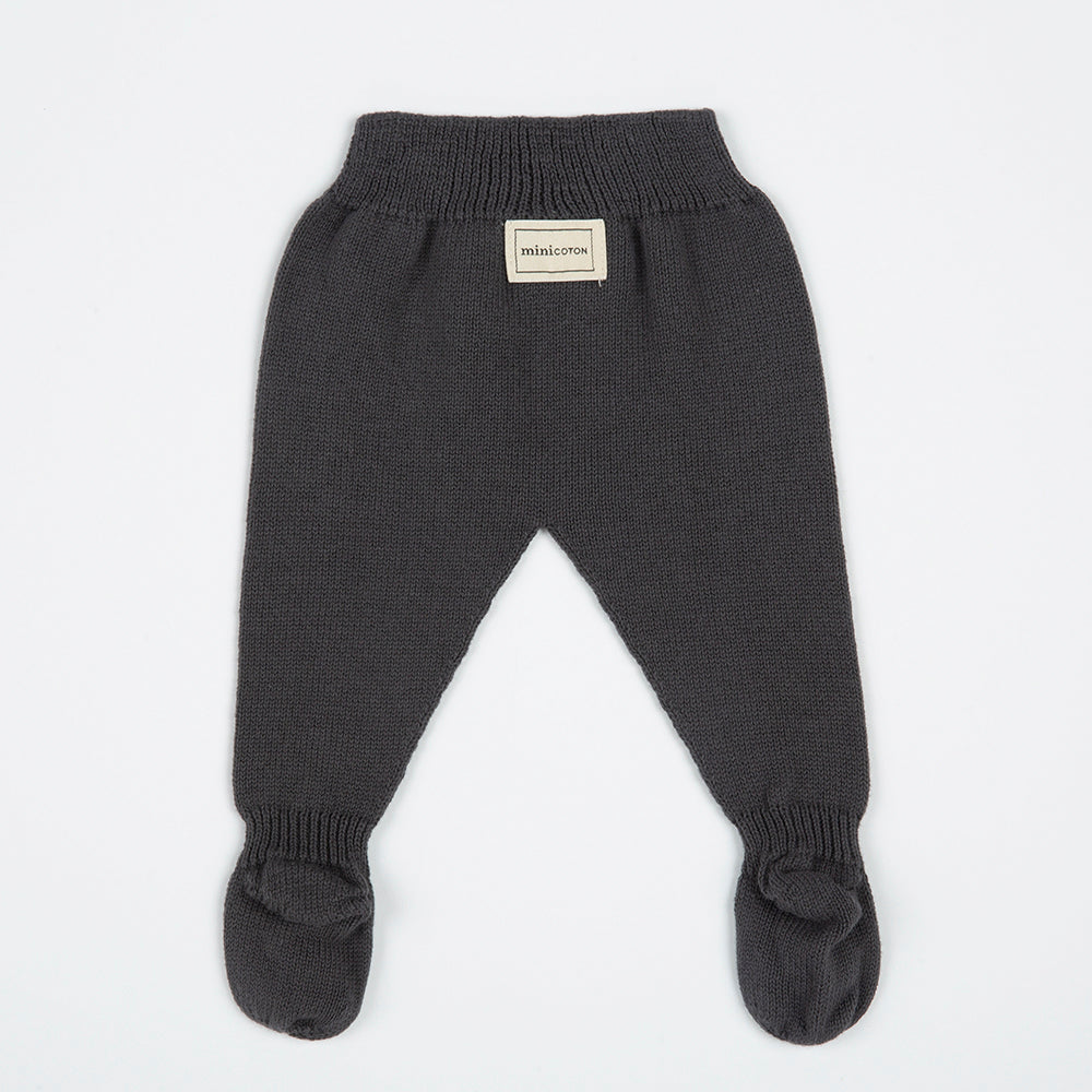 Polaina Knit Antracita - Minicoton