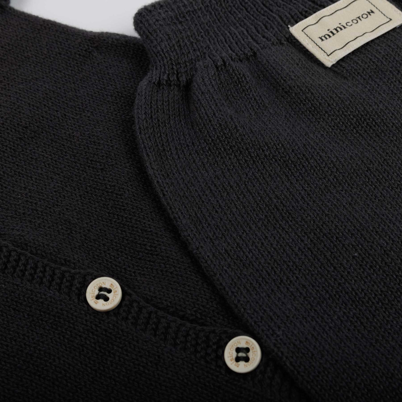 Polaina Knit Antracita - Minicoton