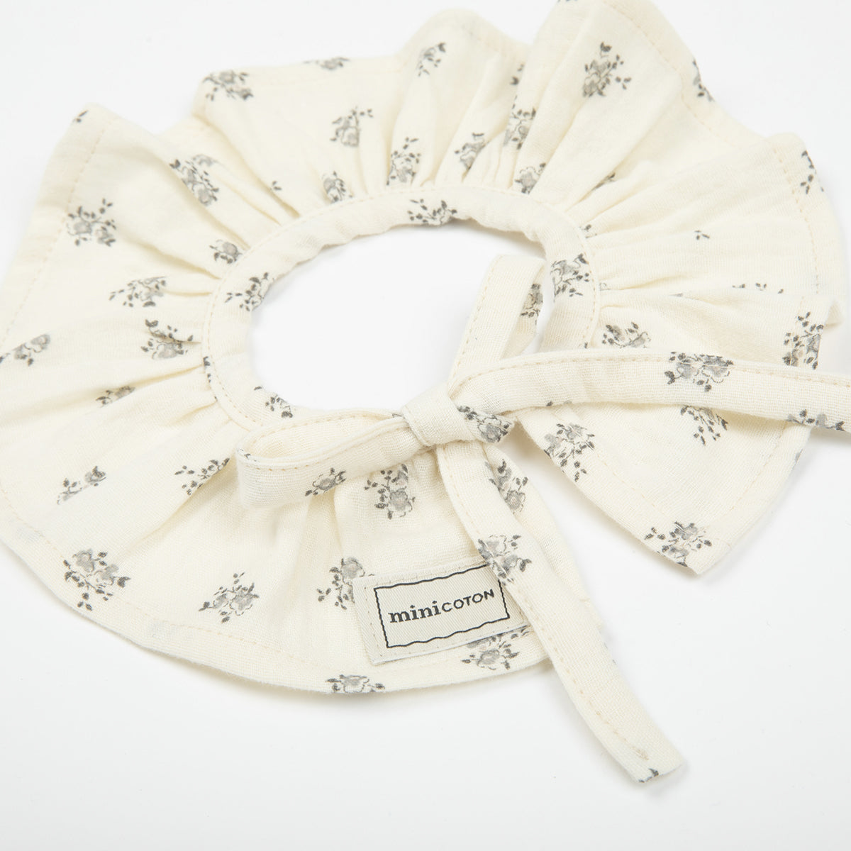 Cuello Volante Blossom Blue - Minicoton