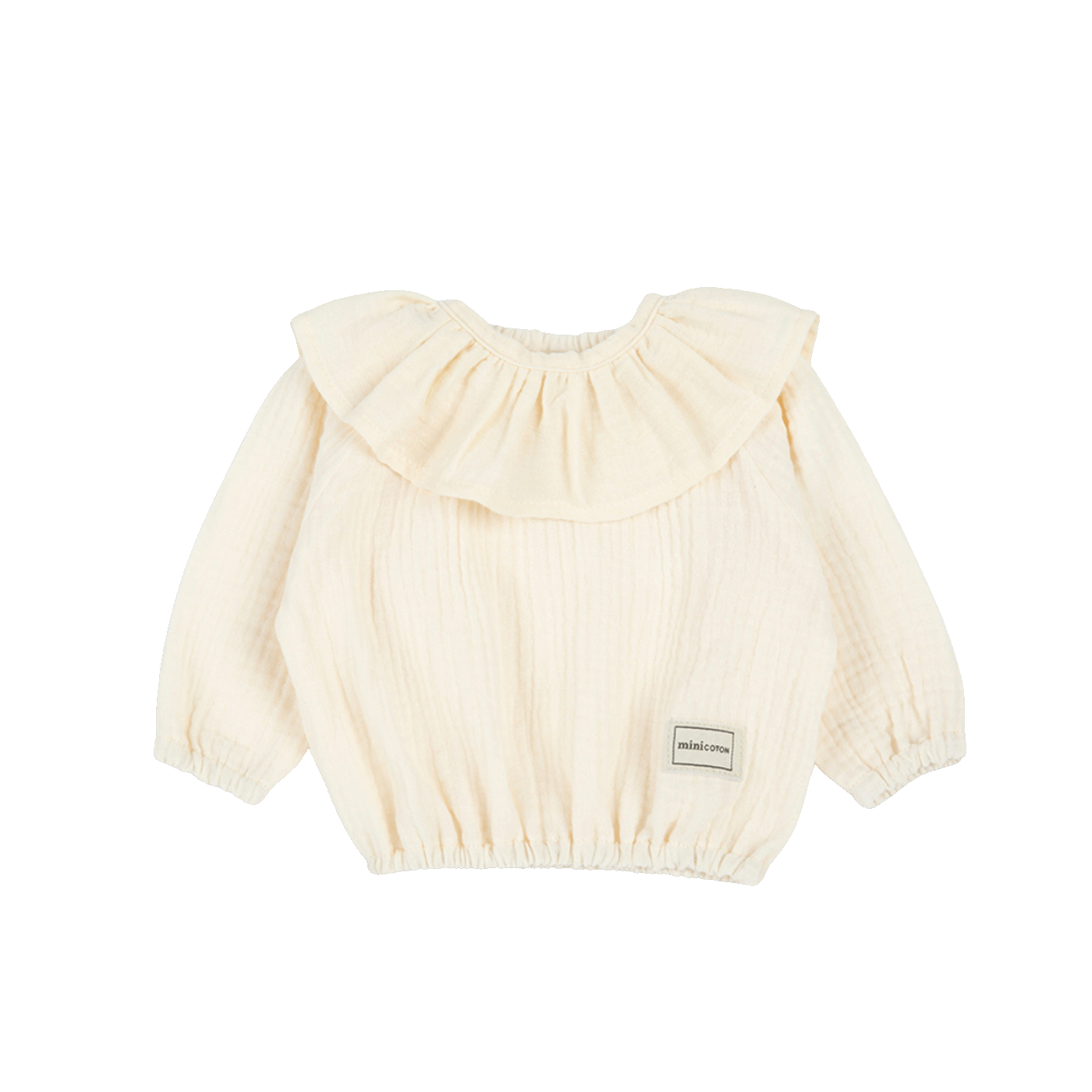 Blusa + Cuello Crudo - Minicoton