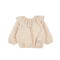 Blusa + Cuello Vichy Rose - Minicoton