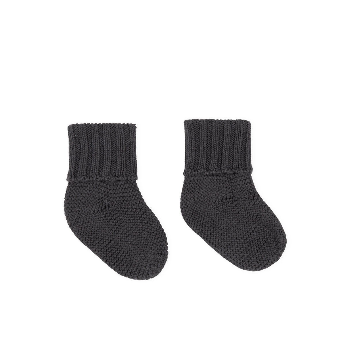 Socks Knit Antracita - Minicoton