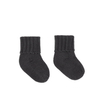 Socks Knit Antracita - Minicoton
