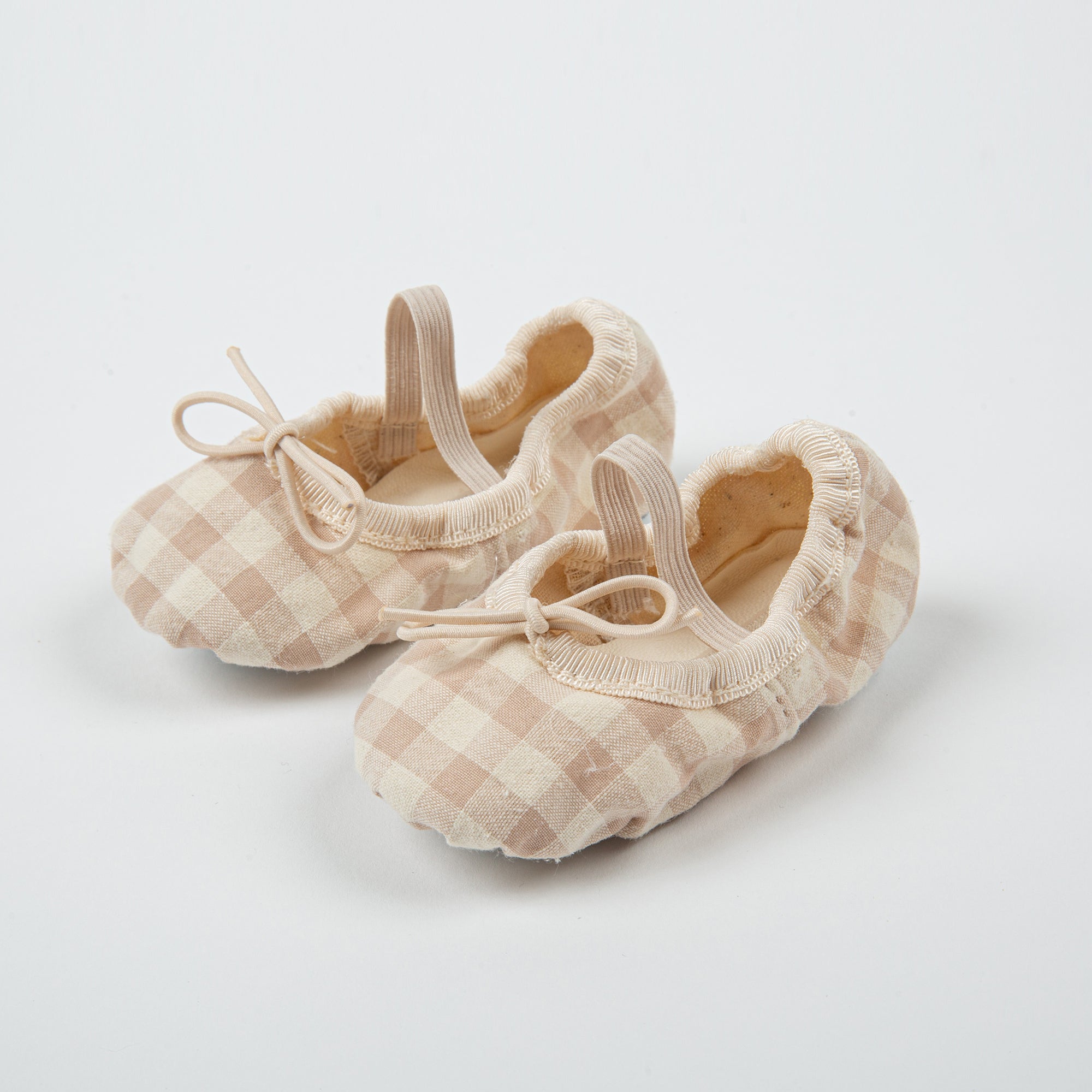 Ballerinas Vichy Rose - Minicoton
