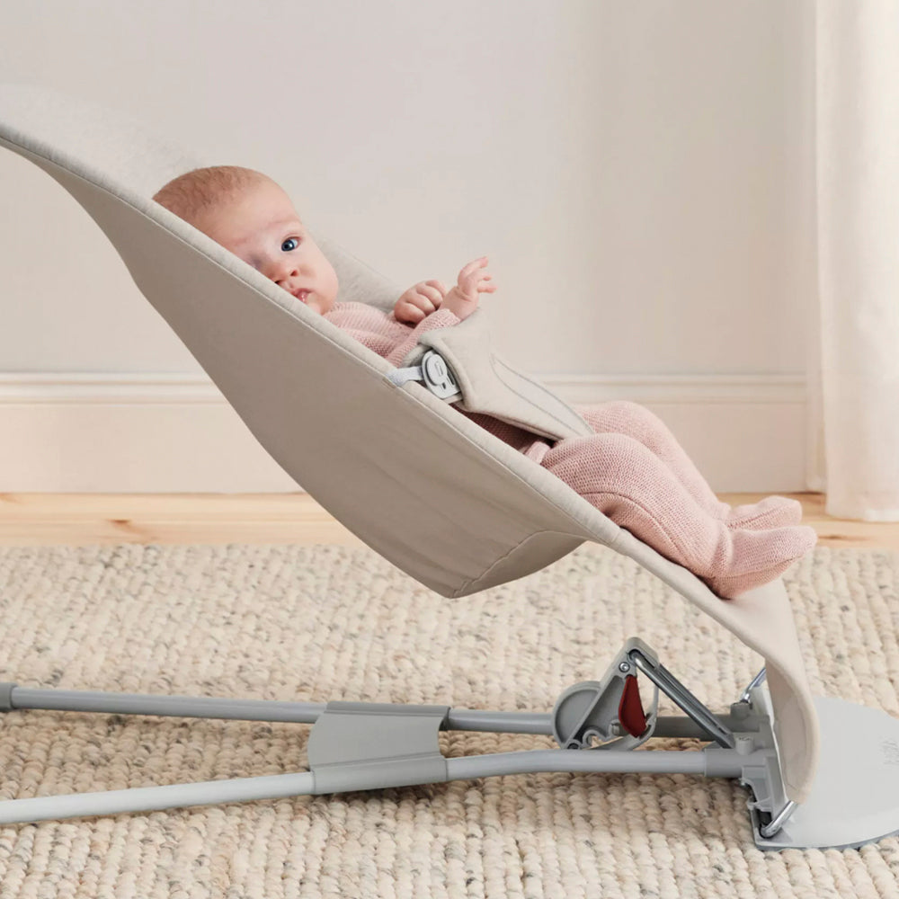 Hamaca Babybjorn® Bliss Jersey 3D - Beige Claro - Minicoton